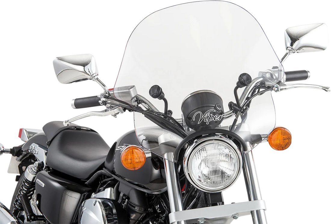 Slipstreamer Viper Windshield - Smoke - Side View