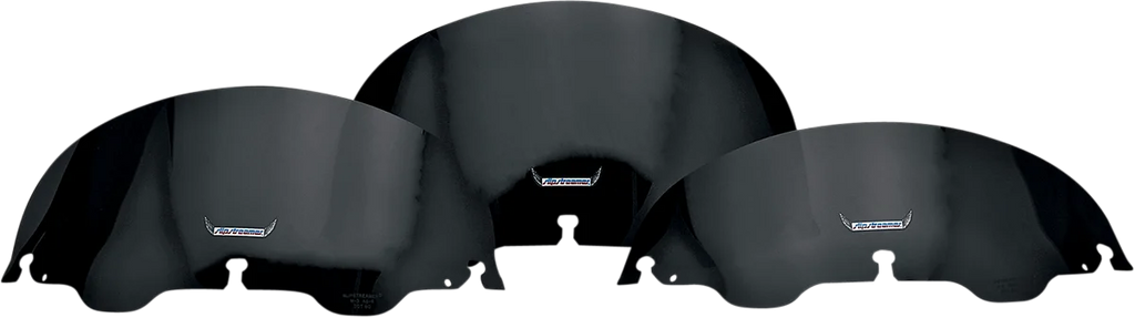 Slipstreamer Windshield - 10" - Dark Smoke - '96-'13 FLHT/C - Side View