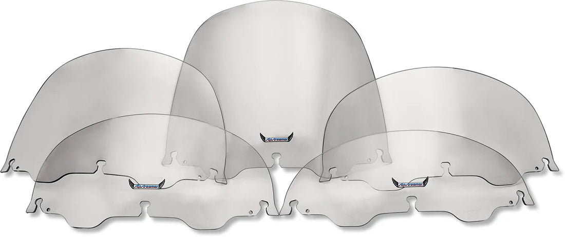 Slipstreamer Windshield - 16" - Clear - '96-'13 FLHT/C - Side View