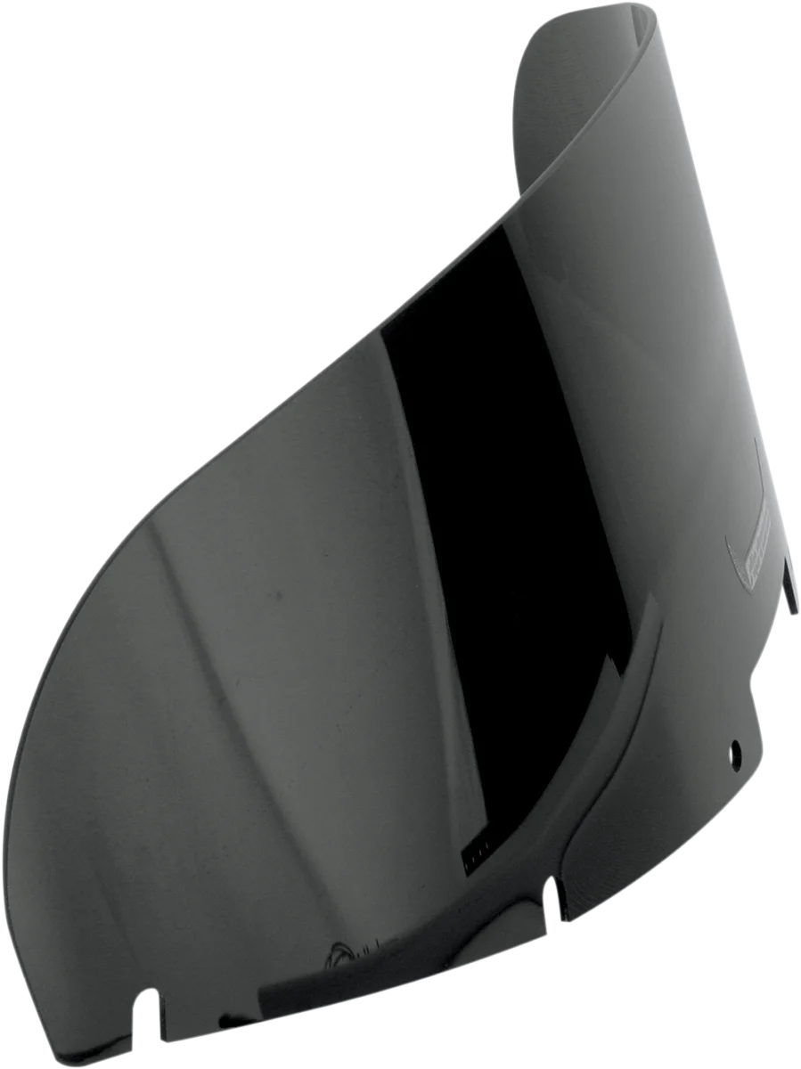 Slipstreamer Windshield - 6" - Dark Smoke - Star Venture - Side View
