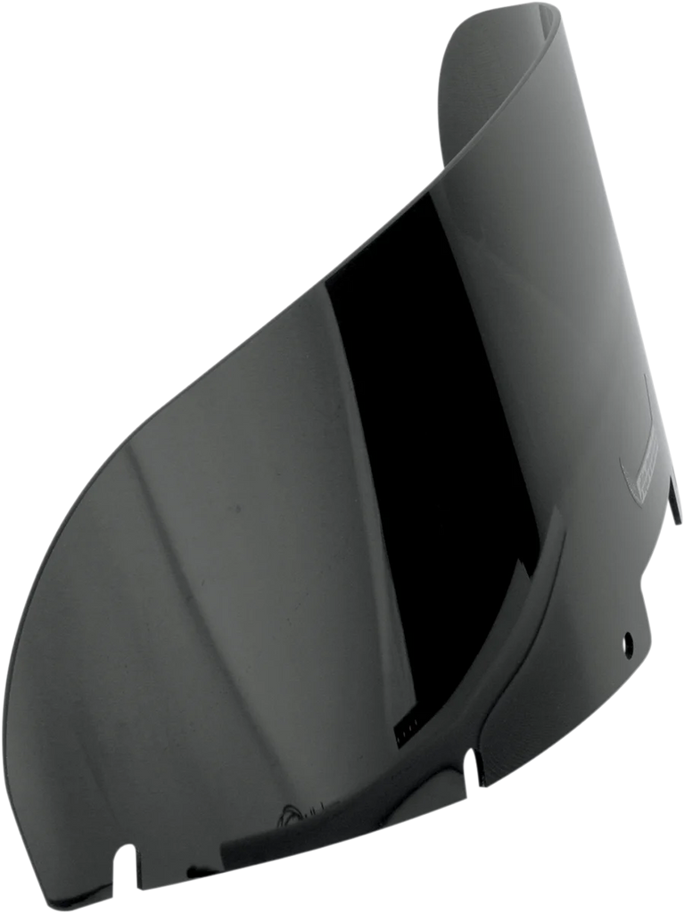 Slipstreamer Windshield - 6" - Dark Smoke - Star Venture - Side View