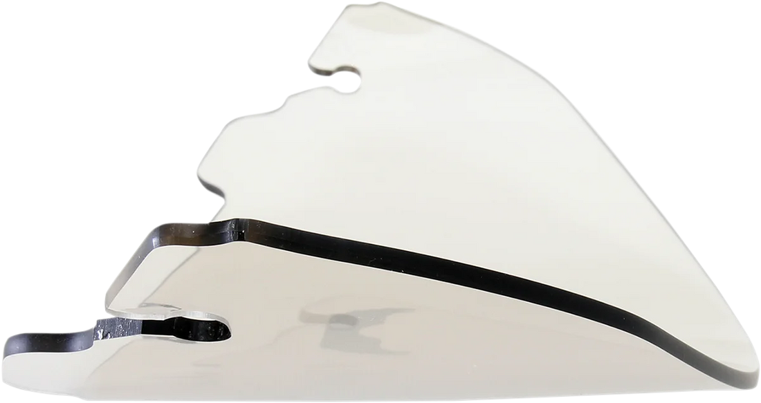 Slipstreamer Windshield - 6" - Smoke - FLHT/X - Side View