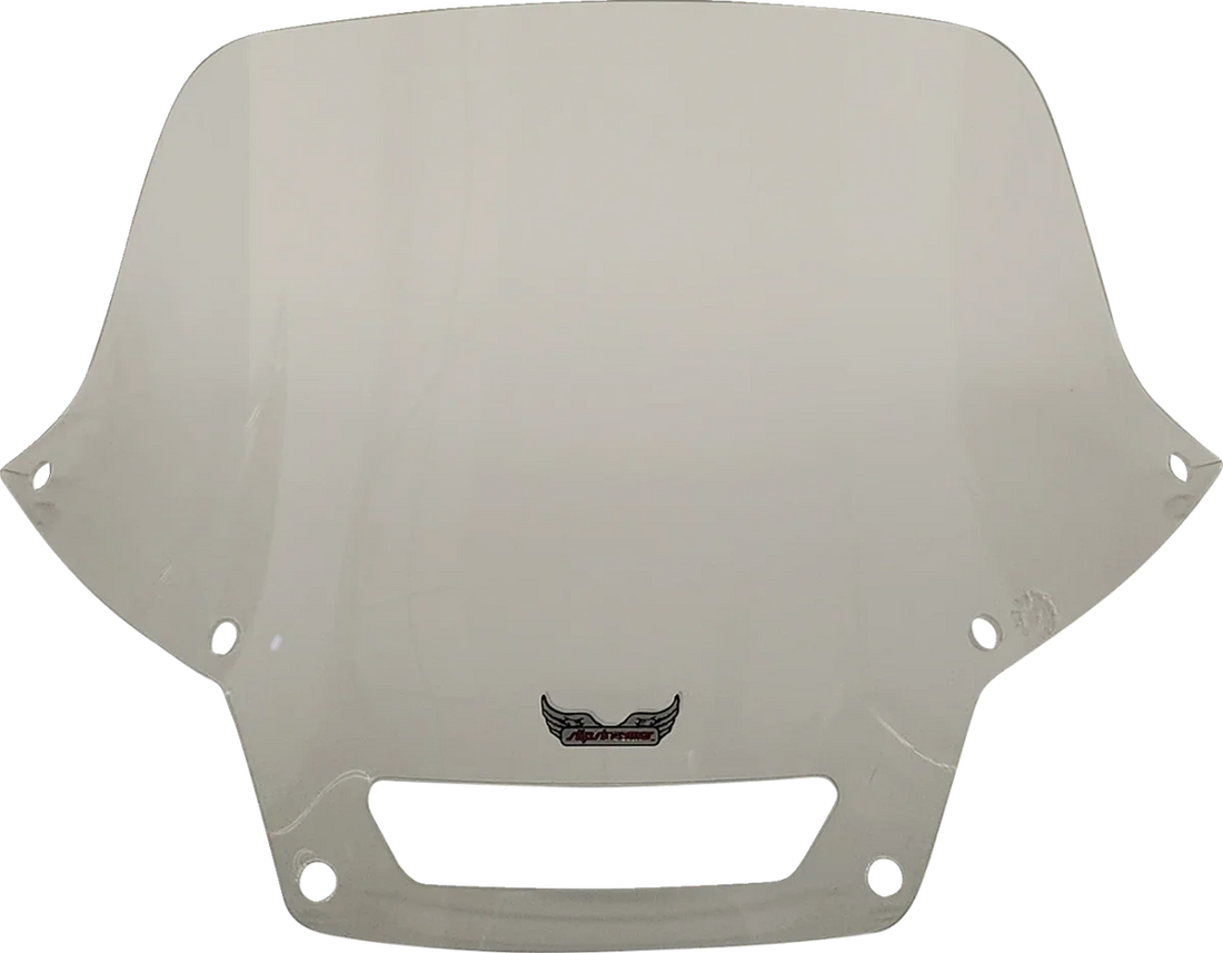 Slipstreamer Windshield - Light Smoke - FXLRST - +4" Over Stock - Side View