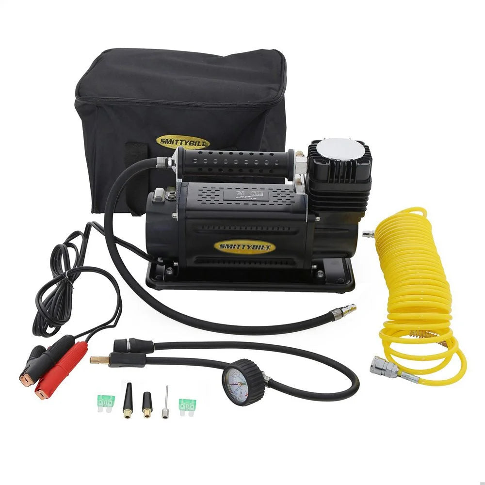 Smittybilt Air Compressor – High Performance – 5.6 CFM/160 LPM 2781 - Side View
