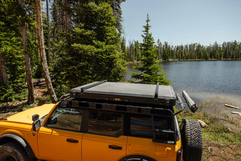 Smittybilt Aluminum Side Opening Rtt 2985 - Back View
