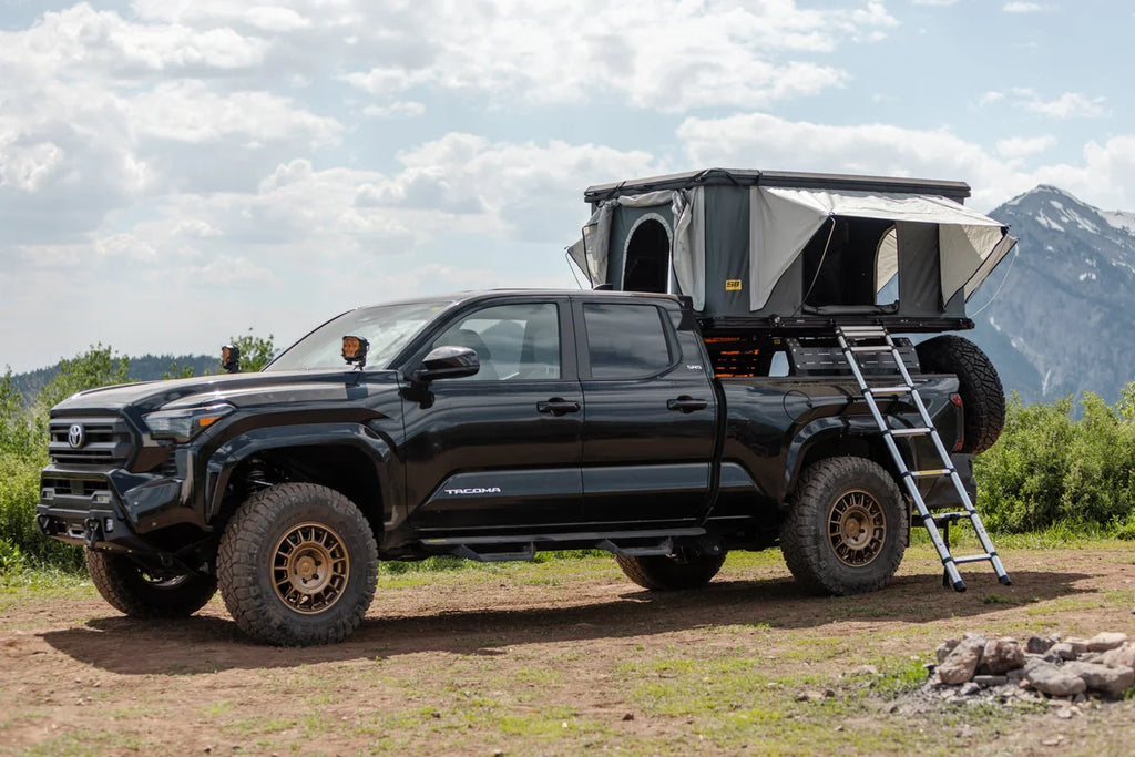 Smittybilt Angular Drop Steps - Textured Black (24+ Toyota Tacoma) EXT24CC-TX