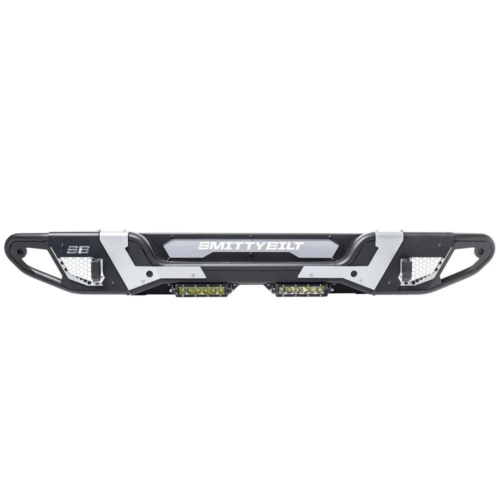 Smittybilt Apollo Front Bumper - Textured Black fits 2018-2025 JL / JLU