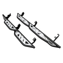 Load image into Gallery viewer, Smittybilt Apollo Sliders w/ Step fits 2014-2024 Toyota 4RUNNER - Back View