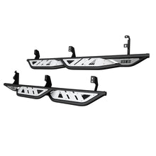 Load image into Gallery viewer, Smittybilt Apollo Sliders w/ Step fits 2014-2024 Toyota 4RUNNER - Installation View