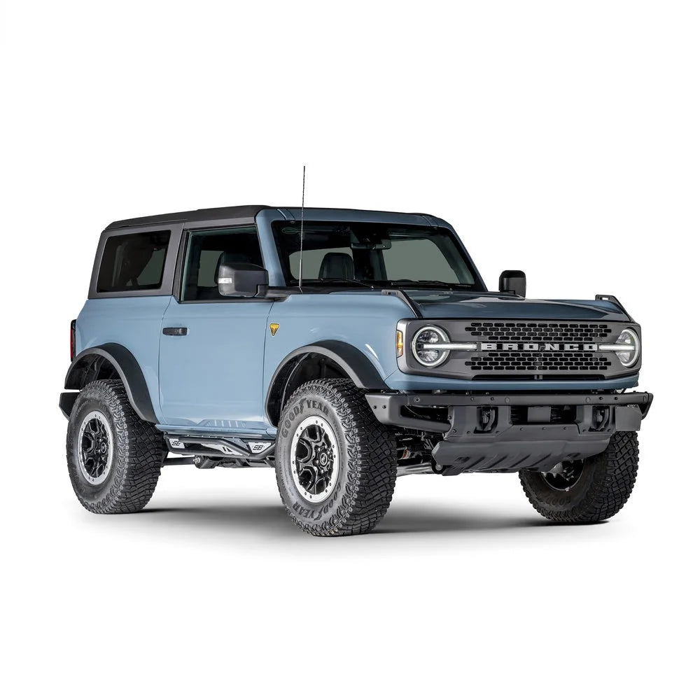 Smittybilt Apollo Sliders w/ Step fits 2021-2025 Ford Bronco 2DR