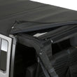 Load image into Gallery viewer, Smittybilt Bowless Combo Top Kit w/ Tinted Windows - Black Diamond fits 2007-2018 Jeep Wrangler JK - Additional View 10