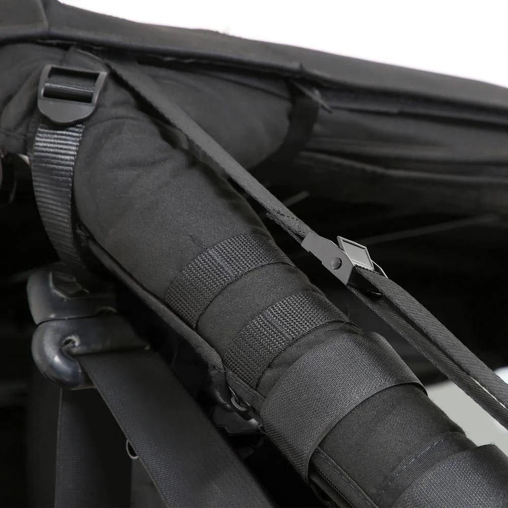 Smittybilt Bowless Combo Top Kit w/ Tinted Windows - Black Diamond fits 2007-2018 Jeep Wrangler JK - Additional View 11