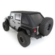 Load image into Gallery viewer, Smittybilt Bowless Combo Top w/ Tinted Windows - Black Diamond fits 2007-2018 Jeep Wrangler JKU