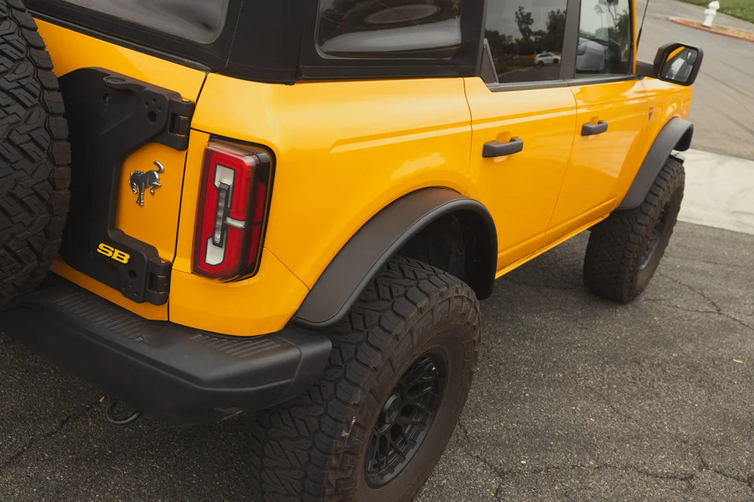 Smittybilt Bronco Rear Aluminum Fender Pair (21+ Bronco 4DR) 61771W - Additional View 5