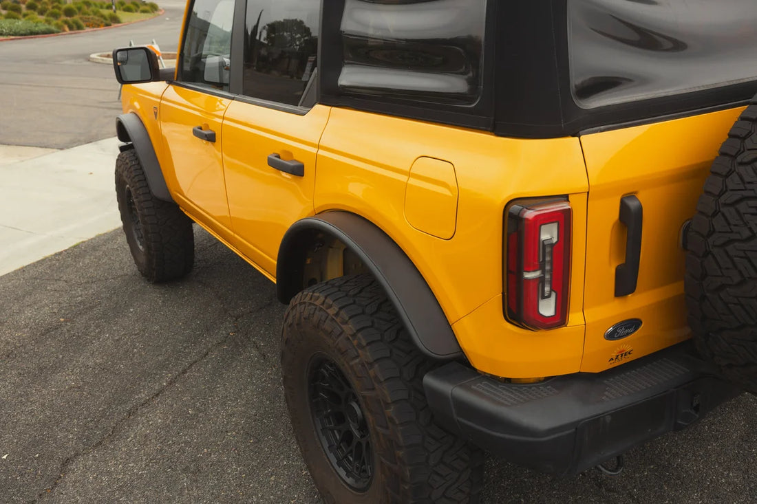 Smittybilt Bronco Rear Aluminum Fender Pair (21+ Bronco 4DR) 61771W - Additional View 6