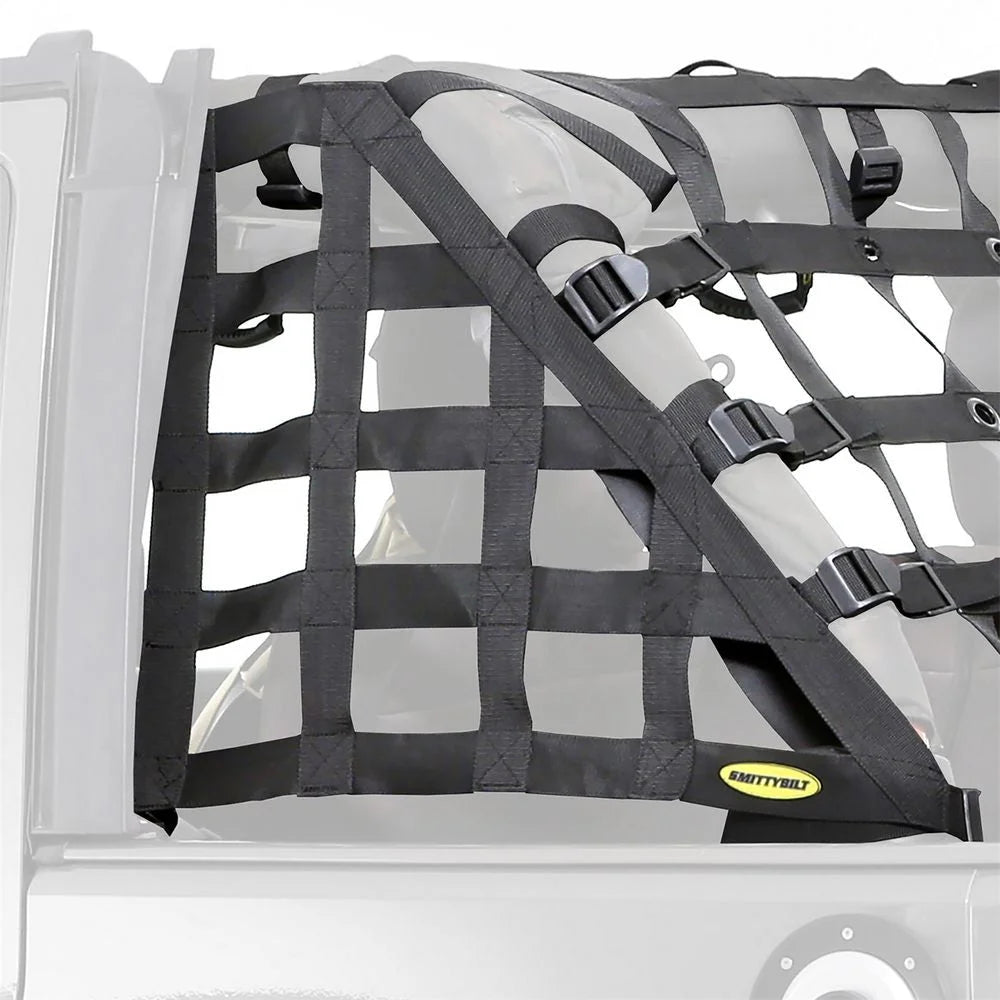 Smittybilt C-RES2 HD Cargo Restraint System - 2" Black Diamond Web fits 1997-2006 Jeep Wrangler Tj - Main Product View