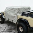 Load image into Gallery viewer, Smittybilt Cab Cover w/ Door Flaps - Gray (20+ JT) 1081 - Side View