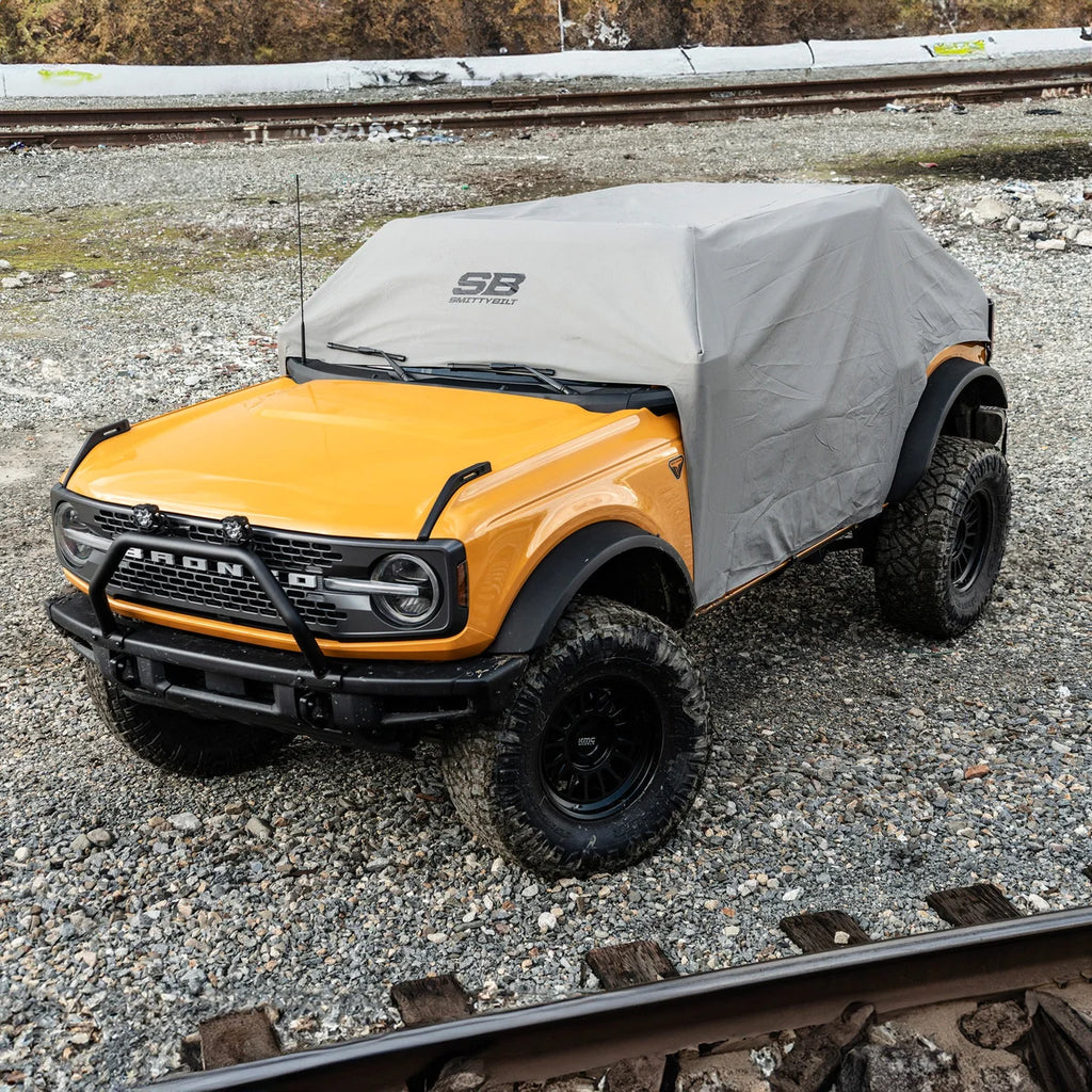 Smittybilt Cab Cover w/ Door Flaps - Gray (21+ Bronco 4-Door) 2081 - Main Product View