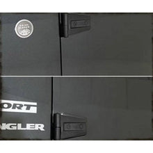Load image into Gallery viewer, Smittybilt Door Hinge Kit - Black 7687 fits 2007-2018 Jeep Wrangler JK / JKU