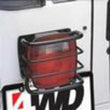 Load image into Gallery viewer, Smittybilt Euro Tail Light Guards - Black 8660