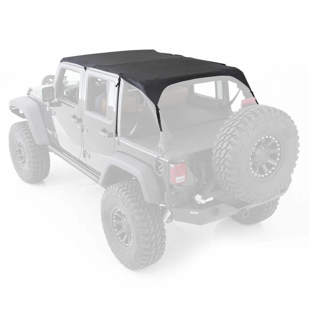 Smittybilt Extended Top - Black Diamond (10-18 JKU) 94635