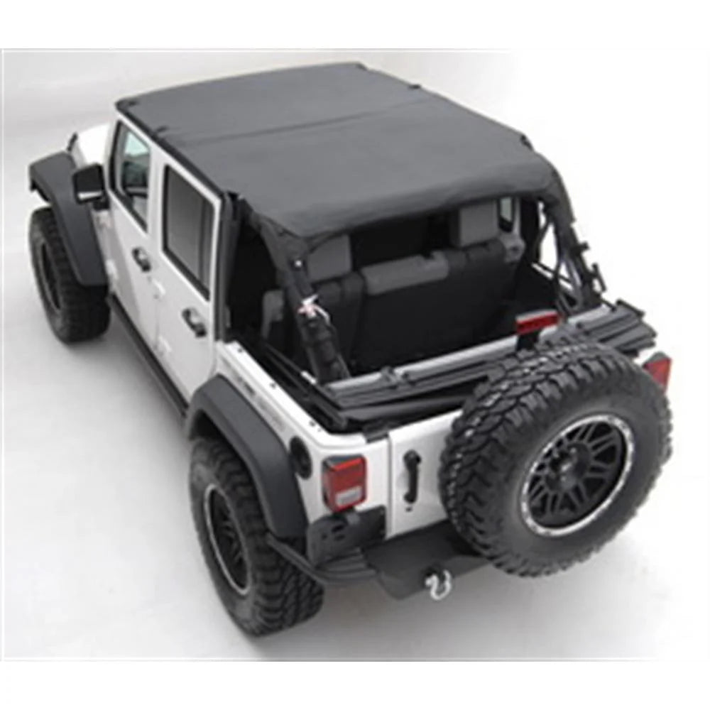 Smittybilt Extended Top - Black Diamond fits 2007-2009 Jeep Wrangler JKU