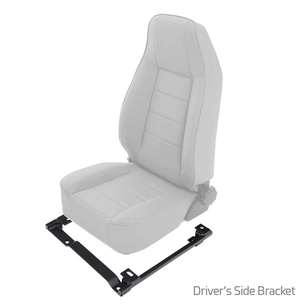 Smittybilt Front Seat Adapter - Driver Side fits 1997-2002 Jeep Wrangler Tj - Side View