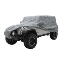 Load image into Gallery viewer, Smittybilt Full Car Cover w/ Storage Bag, Lock &amp; Cable - Gray fits 2007-2018 Jeep Wrangler JK