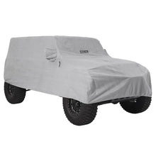 Load image into Gallery viewer, Smittybilt Full Car Cover w/ Storage Bag, Lock &amp; Cable - Gray fits 2018-2025 Jeep Wrangler JLU