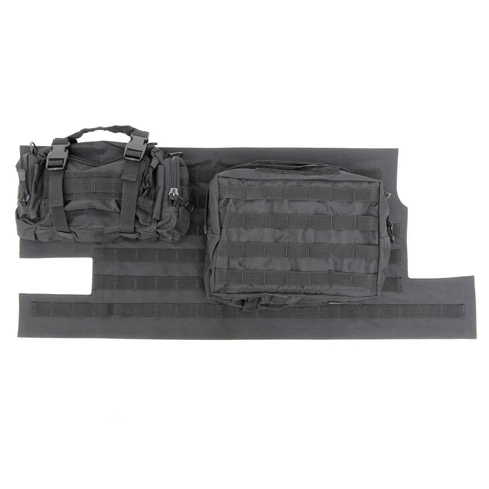 Smittybilt GEAR Tailgate Cover - Black fits 1997-2006 Jeep Wrangler Tj / LJ