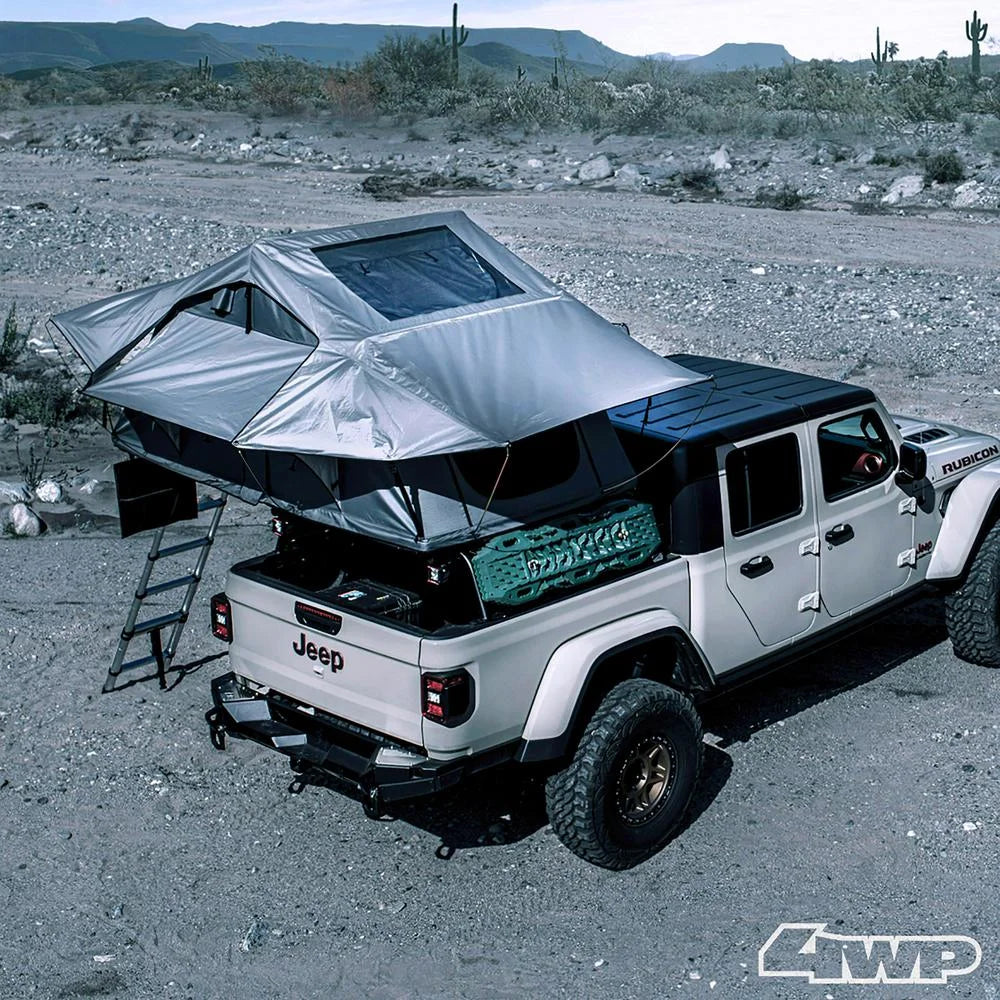 Smittybilt Gen2 Overlander Standard Tent - Gray 2583 - Side View