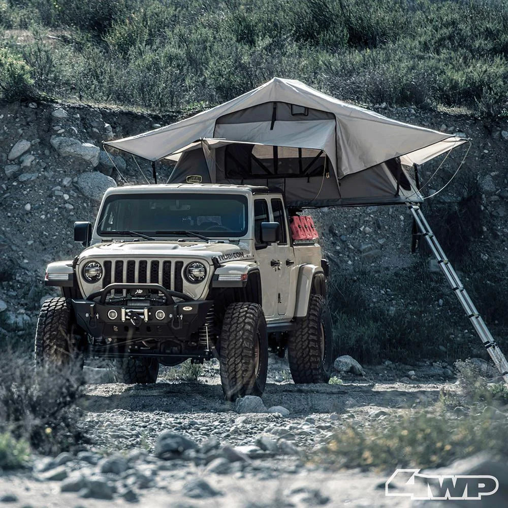 Smittybilt Gen2 Overlander Standard Tent - Gray 2583 - Back View