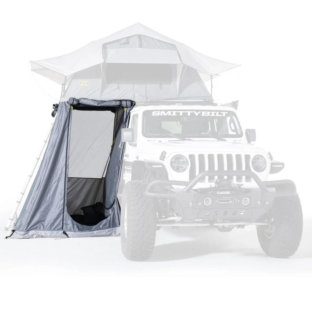 Smittybilt Gen2 Standard Tent Annex - Gray 2588 - Side View