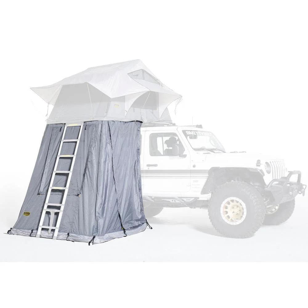 Smittybilt Gen2 Standard Tent Annex - Gray 2588 - Installation View