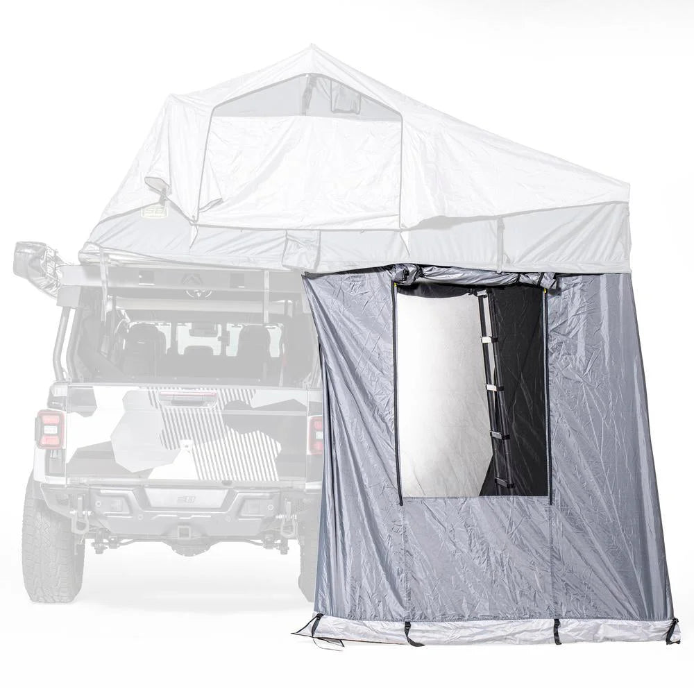 Smittybilt Gen2 XL Tent Annex - Gray 2688 - Side View