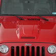 Load image into Gallery viewer, Smittybilt H.E.M.I Vented Hood - Unpainted fits 2007-2018 Jeep Wrangler JK / JKU - Additional View 11