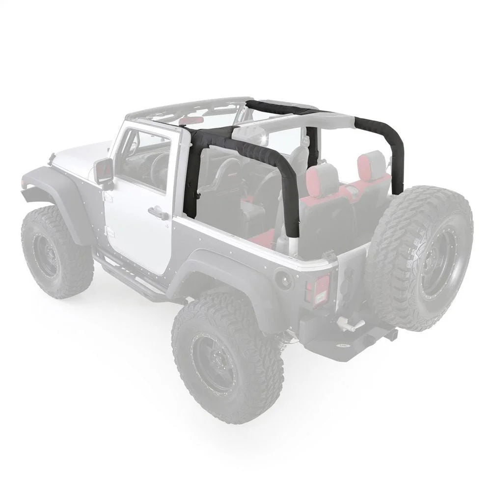 Smittybilt Molle Roll Bar Cover Kit fits 2007-2018 Jeep Wrangler JK - Main Product View