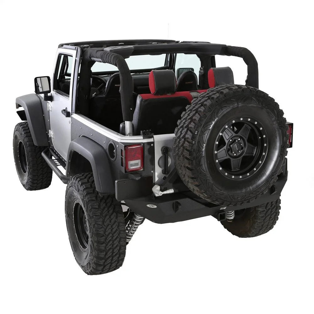 Smittybilt Molle Roll Bar Cover Kit fits 2007-2018 Jeep Wrangler JK - Side View