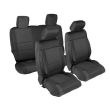 Load image into Gallery viewer, Smittybilt Neoprene Seat Cover Set Front/Rear – Black fits 2007-2012 Jeep Wrangler JK