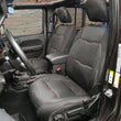 Load image into Gallery viewer, Smittybilt Neoprene Seat Cover Set Front/Rear – Black Gen 2 fits 2018-2025 Jeep Wrangler JLU