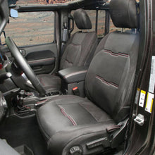 Load image into Gallery viewer, Smittybilt Neoprene Seat Cover Set Front/Rear – Black Gen 2 fits 2018-2025 Jeep Wrangler JLU