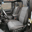 Load image into Gallery viewer, Smittybilt Neoprene Seat Cover Set Front/Rear – Charcoal Gen 2 fits 2018-2025 Jeep Wrangler JLU