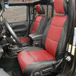 Load image into Gallery viewer, Smittybilt Neoprene Seat Cover Set Front/Rear – Red Gen 2 fits 2018-2025 Jeep Wrangler JLU