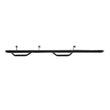 Load image into Gallery viewer, Smittybilt Nerf Steps - Textured Black fits 2019-2024 Chevrolet Silverado 1500 / GMC Sierra 1500 - Back View