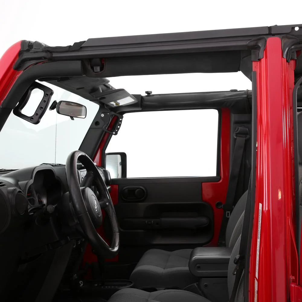 Smittybilt OE Style Door Surrounds (07-18 JKU) 91406 - Back View