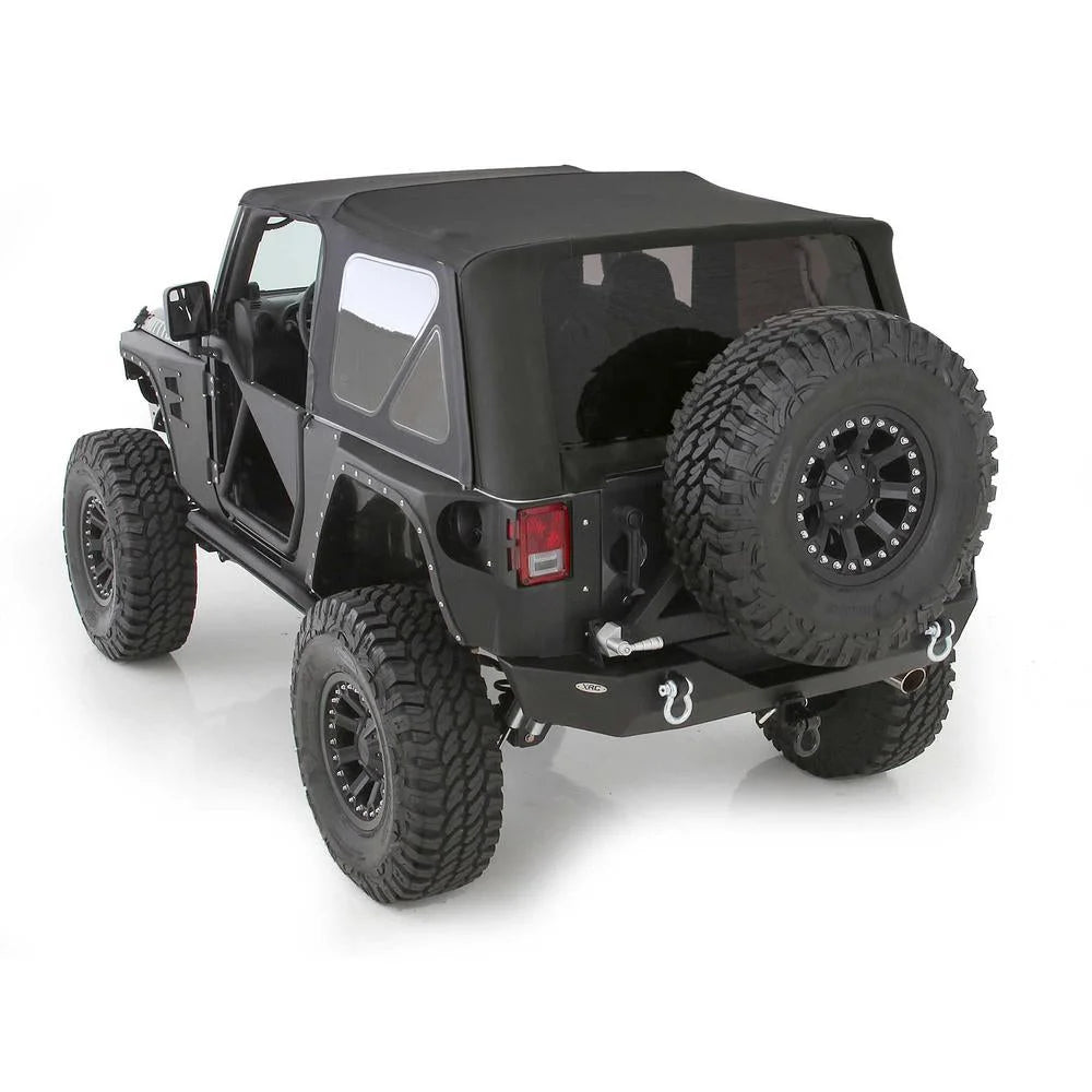 Smittybilt OEM Replacement Soft Top w/ Tinted Windows - Black Diamond fits 2010-2018 Jeep Wrangler JK