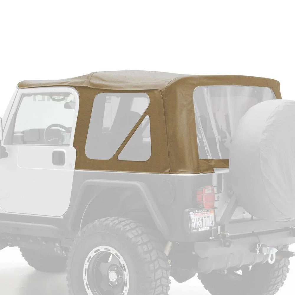 Smittybilt OEM Replacement Soft Top w/ Tinted Windows - Denim Spice fits 1997-2006 Jeep Wrangler Tj