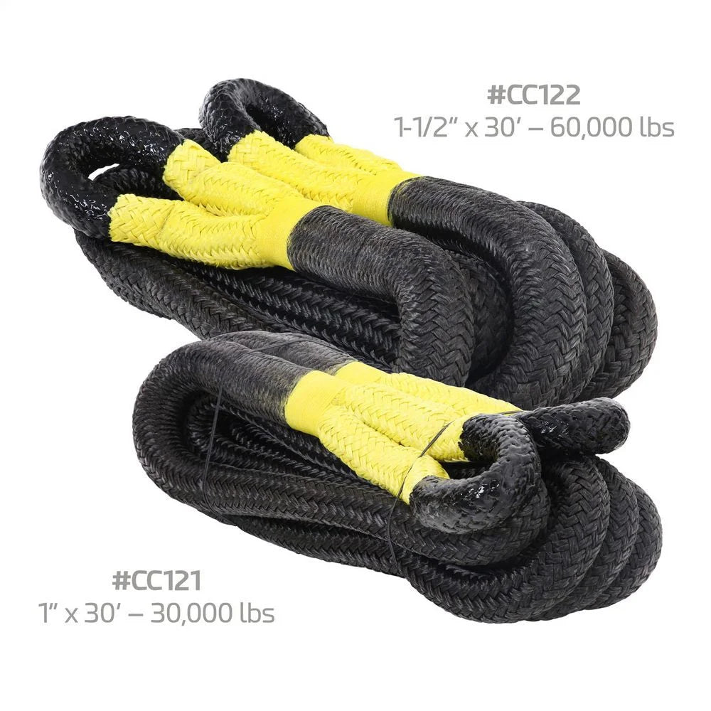 Smittybilt Recoil Recovery Rope 1" x 30' - 30K Lb Rating CC121 - Additional View 5