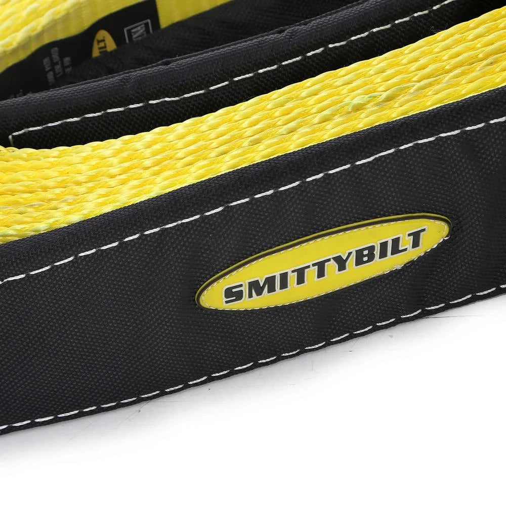 Smittybilt Recovery Strap - 4" x 20' - 40K lb Rating CC420 - Side View