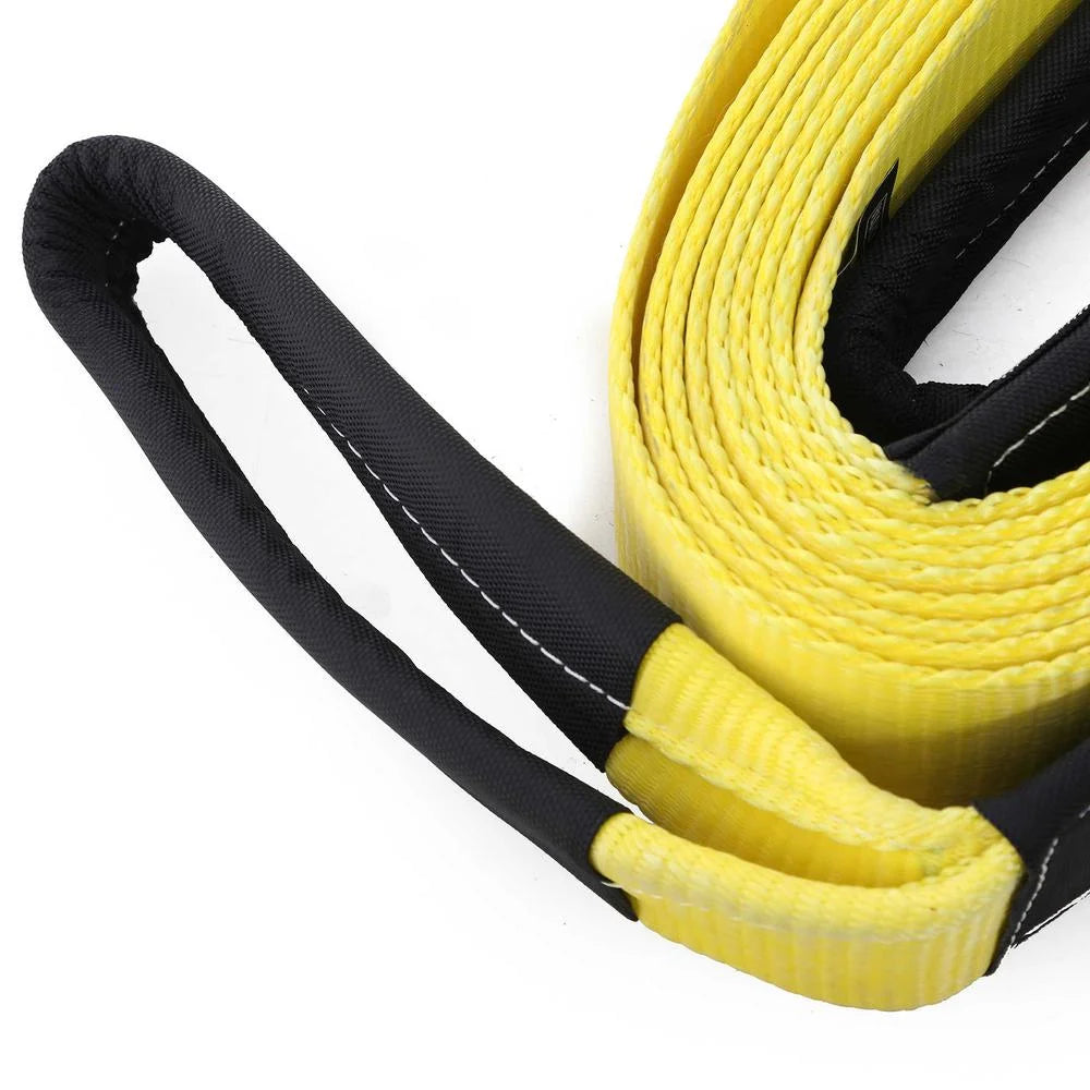 Smittybilt Recovery Strap - 4" x 20' - 40K lb Rating CC420 - Back View